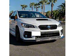 CS Performance Package Front Splitter Lip Ground Effect; Primer Black (18-21 WRX STI)