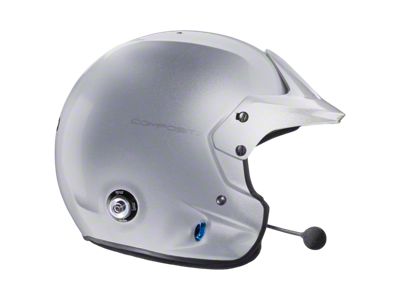Stilo Venti Trophy Plus Composite Open Face Helmet; Silver