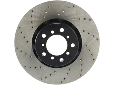 StopTech 00-03 BMW M5 Drilled Right Front Rotor - 128.34063R