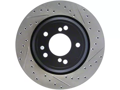 StopTech 00-03 BMW M5 E39 Slotted & Drilled Left Rear - 127.34054L