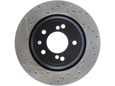 StopTech 00-03 BMW M5 E39 Slotted & Drilled Right Rear - 127.34054R