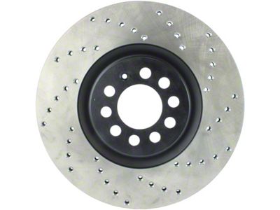 StopTech 00-06 Audi TT Left Front Drilled Rotor - 128.33062L