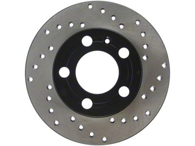 StopTech 00-06 Audi TT Left Rear Drilled Rotor - 128.33057L