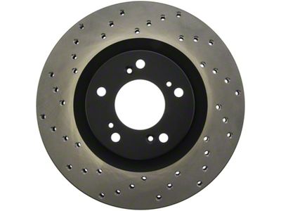 StopTech 00-09 Honda S2000 Front Drilled Right Rotor - 128.40048R