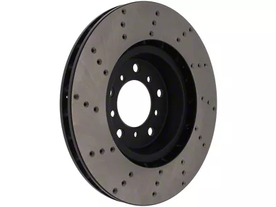 StopTech 01-06 BMW M3 Drilled Left Front Rotor - 128.34058L