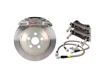 StopTech 01-07 BMW M3 Rear ST-40 Caliper 355x32 Rotor Slotted - 83.137.0047.R1
