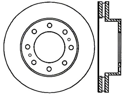 StopTech 01-09 Chevrolet Silverado 2500HD 3500 Front Right Slotted & - 127.66059CR