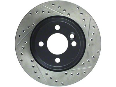 StopTech 02-07 Mini Cooper/Cooper S Slotted & Drilled Left Front - 127.34067L