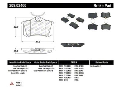 StopTech 02-08 Audi A4 Quattro / 2/99-02 Audi S4 / - 309.03400