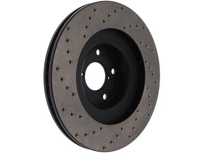 StopTech 02-10 WRX Drilled Right Front Rotor - 128.47018R