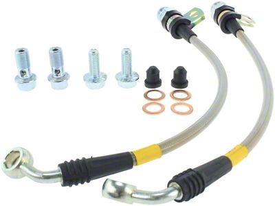 StopTech 03-07 Infiniti FX35/45 Rear Stainless Steel Brake Lines - 950.42500