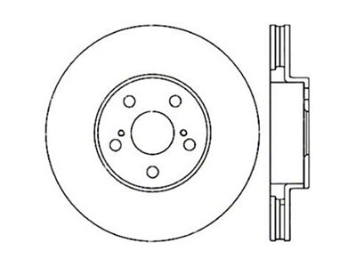 StopTech 03-08 Pontiac Vibe / 05-09 Scion tC / 03-08 - 128.44114L
