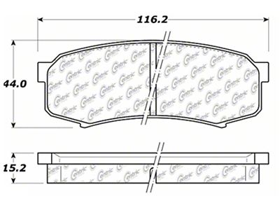 StopTech 03-20 Toyota 4Runner/ 07-14 FJ Cruiser Street Rear Touring - 319.06060