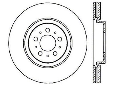 StopTech 04-07 Volvo S60 / 04 -07 Volvo S70 Cyro - 126.39035CSL