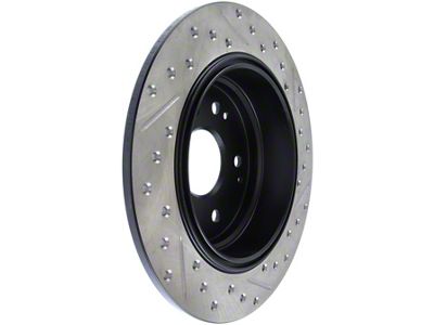 StopTech 04-08 Acura TL / 03-09 Element Slotted & - 127.40061R