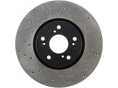 StopTech 04-08 Acura TL/TL-S Brembo Drilled Right Front Rotor - 128.40062R