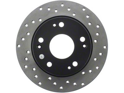 StopTech 04-08 Acura TSX / 03-07 Honda Accord Coupe/Sedan Drilled - 128.40055L