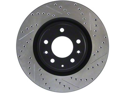 StopTech 04-09 Mazda RX-8 Slotted & Drilled Left Front Rotor - 127.45071L
