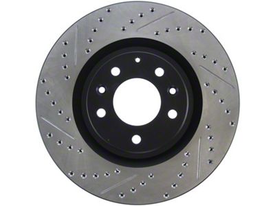 StopTech 04-09 Mazda RX-8 Slotted & Drilled Right Front Rotor - 127.45071R
