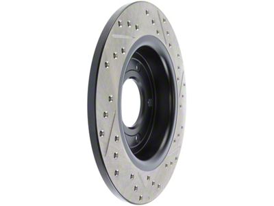 StopTech 04-10 Mazda3 Slotted & Drilled Right Rear Rotor - 127.45067R