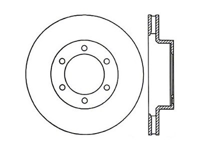 StopTech 05-09 Toyota Tacoma/03-09 4 Runner Drilled Right Front Rotor - 128.44129R