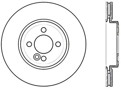 StopTech 05-10 Scion tC Cryo Slotted Front Right Sport Brake - 126.34114CSR