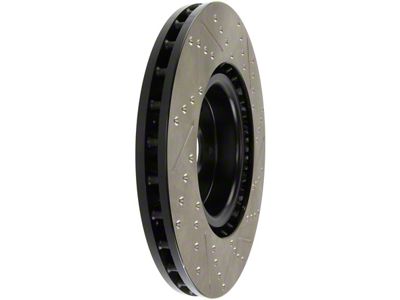 StopTech 05-10 Subaru Impreza WRX/STi Slotted & Drilled Right Front - 127.47022R