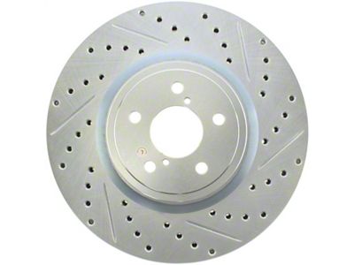 StopTech 05-14 Subaru Legacy Select Sport Drilled & Slotted Rotor - 227.47024L
