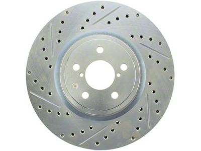 StopTech 05-14 Subaru Legacy Select Sport Drilled & Slotted Rotor - 227.47024R