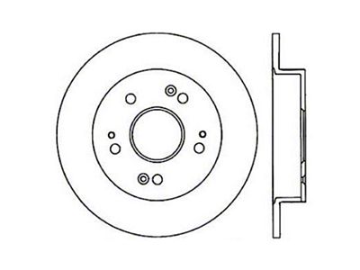 StopTech 06-07 Acura CSX Canada / 06-09 Honda Civic / - 128.40040R