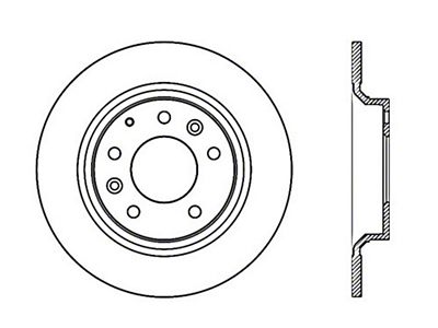 StopTech 06-10 Ford Fusion / 06-10 Mazda Miata MX-5 / - 128.45064R