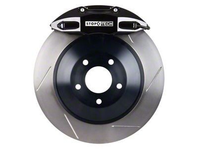 StopTech 06-12 VW GTI Front BBK w/Black ST-41 Calipers 328x25mm - 82.893.5N00.51