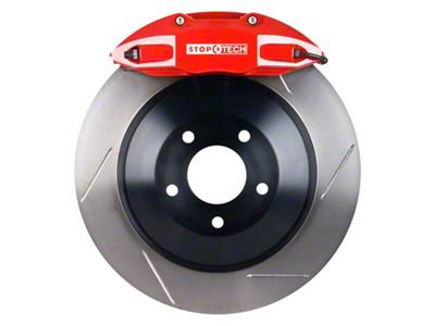 StopTech 06-12 VW GTI Front BBK w/Red ST-41 Calipers 328x25mm - 82.893.5N00.71
