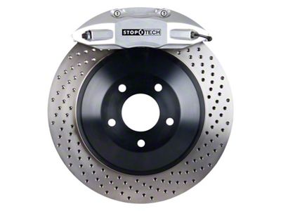 StopTech 06-12 VW GTI Front BBK w/Silver ST-41 Calipers 328x25mm - 82.893.5N00.62