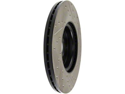 StopTech 07-09 Mazda 3 Right Front Slotted & Drilled Rotors - 127.45078R