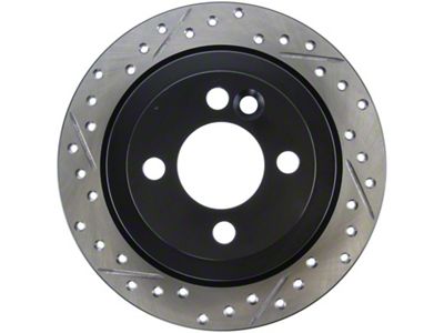 StopTech 07-09 Mini Coooper/Cooper S Slotted & Drilled Right Rear - 127.34094R