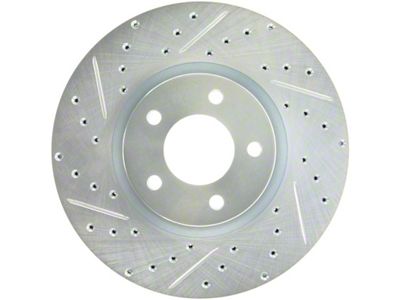 StopTech 07-13 Mazdaspeed3 Sport Slotted & Drilled Front Right Rotor - 227.45078R