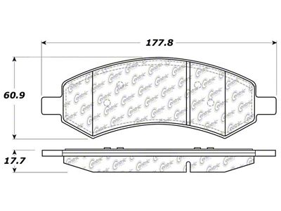 StopTech 07-17 Jeep Wrangler / 07-09 Dodge Durango Truck & - 319.10840