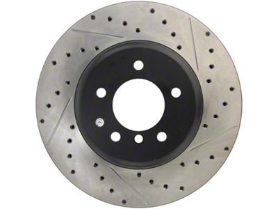 StopTech 08-09 BMW 535 Series / 04-09 545i/550i/645Ci/650i Slotted & - 127.34071L