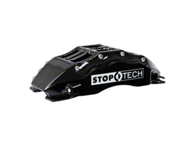 StopTech 08-09 Evo X Front BBK w/ Black ST-60 Calipers - 83.625.6700.51