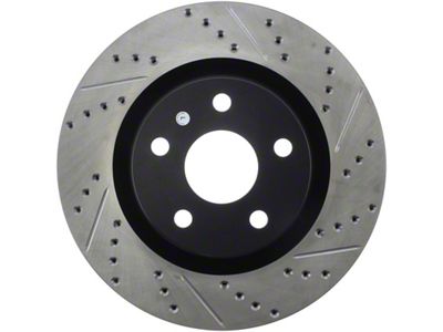 StopTech 08-09 Pontiac G8 Slotted & Drilled Front Left Rotor - 127.62114L