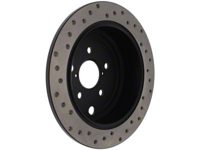 StopTech 08-10 WRX Drilled Left Rear Rotor - 128.47029L