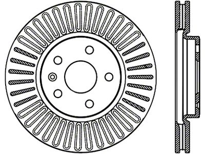 StopTech 10-15 Chevy Camaro Sport Cryo-Treated Cross Drilled & Slotted - 127.62120CL
