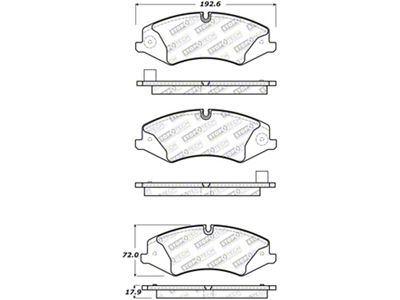 StopTech 10-17 Land Rover Range Rover Sport Street Select Front - 305.14790