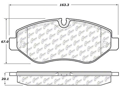 StopTech 10-18 Mercedes-Benz Sprinter 2500 Front Truck & SUV Brake - 319.13160