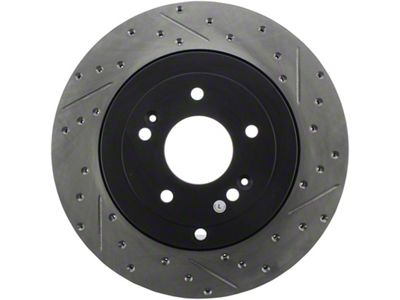 StopTech 10 Hyundai Genesis Coupe w/ Factory Brembo Slotted & - 127.51035L