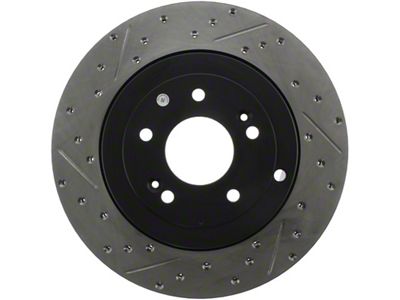 StopTech 10 Hyundai Genesis Coupe w/ Factory Brembo Slotted & - 127.51035R