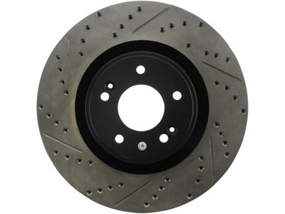 StopTech 10 Hyundai Genesis Coupe w/ Factory Brembo Slotted & - 127.51036R