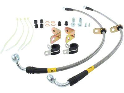 StopTech 11-14 Ford Mustang GT 5.0L V8 Stainless Steel Front - 950.61024