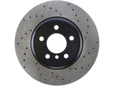 StopTech 11-15 BMW 535i/535xi/ 12-15 640i Front Left Drilled Sport - 128.34124L
